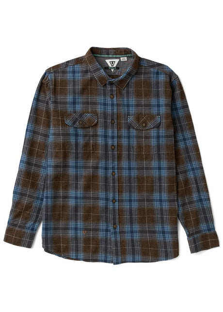 Vissla Central Coast Eco Long Sleeve Flannel