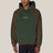 686 men's heavyweight pullover hoodie with contrast color-block panels and embroidered logo
