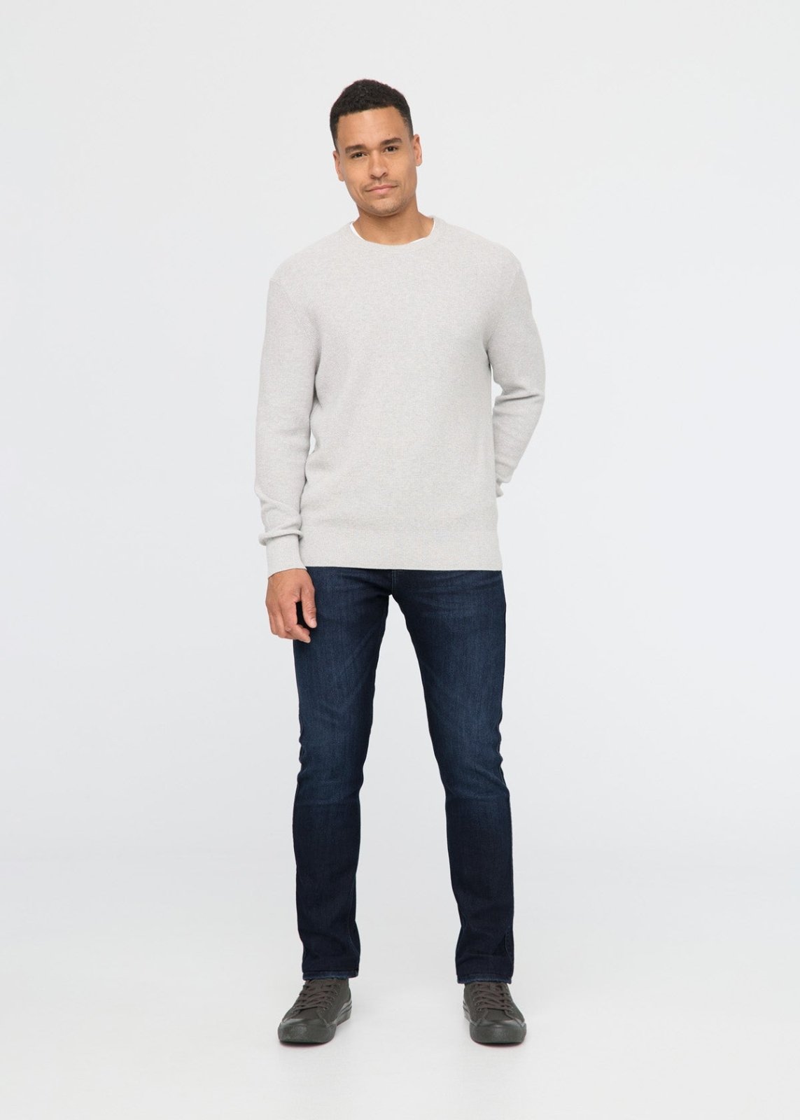 Duer Men's Tech fleece Denim Relaxed Taper