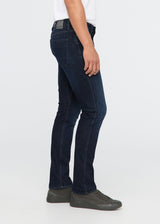 Duer Men's Tech fleece Denim Relaxed Taper