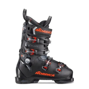 Nordica Cruise 120 alpine ski boot with four buckle closure system on white background