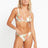 Volcom Desert Blooms Hipster Bikini Bottoms - White Combo