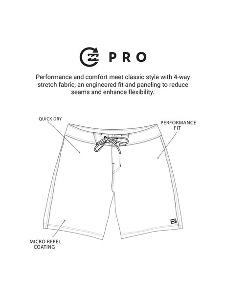 Billabong Good Times Pro Performance 18" Boardshorts