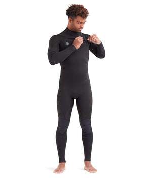 Body Glove Phoenix 4/3mm men's black chest-zip full wetsuit, long sleeve