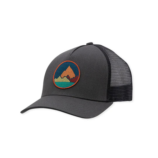 Pistil Designs Spike Trucker Hat - Charcoal