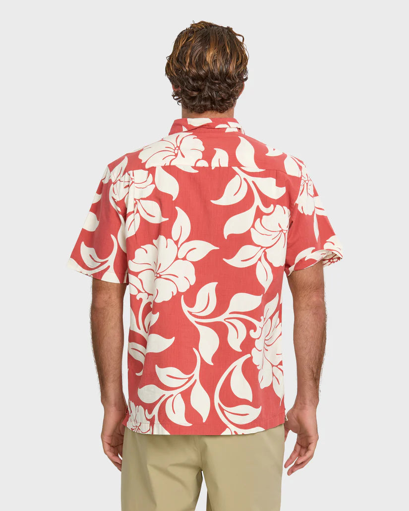 Quiksilver All Time Pareo Short Sleeve Shirt