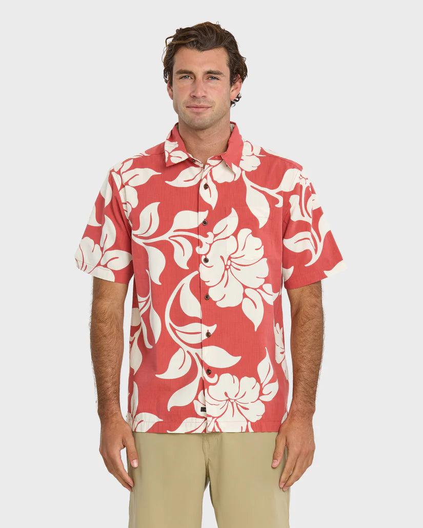 Quiksilver All Time Pareo Short Sleeve Shirt