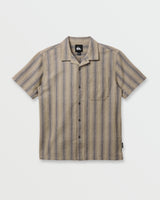 Quiksilver Oxford Stripe Casual Short Sleeve