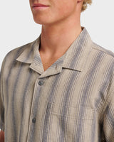 Quiksilver Oxford Stripe Casual Short Sleeve