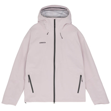 Armada Chromatic 3L hooded jacket with front zip and zippered side pockets