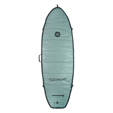 Ride Engine Solar Shield Mid-Length surfboard bag with padded quilted exterior and carry handles