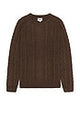 Rhythm Men's Mohair Fishermans Knit