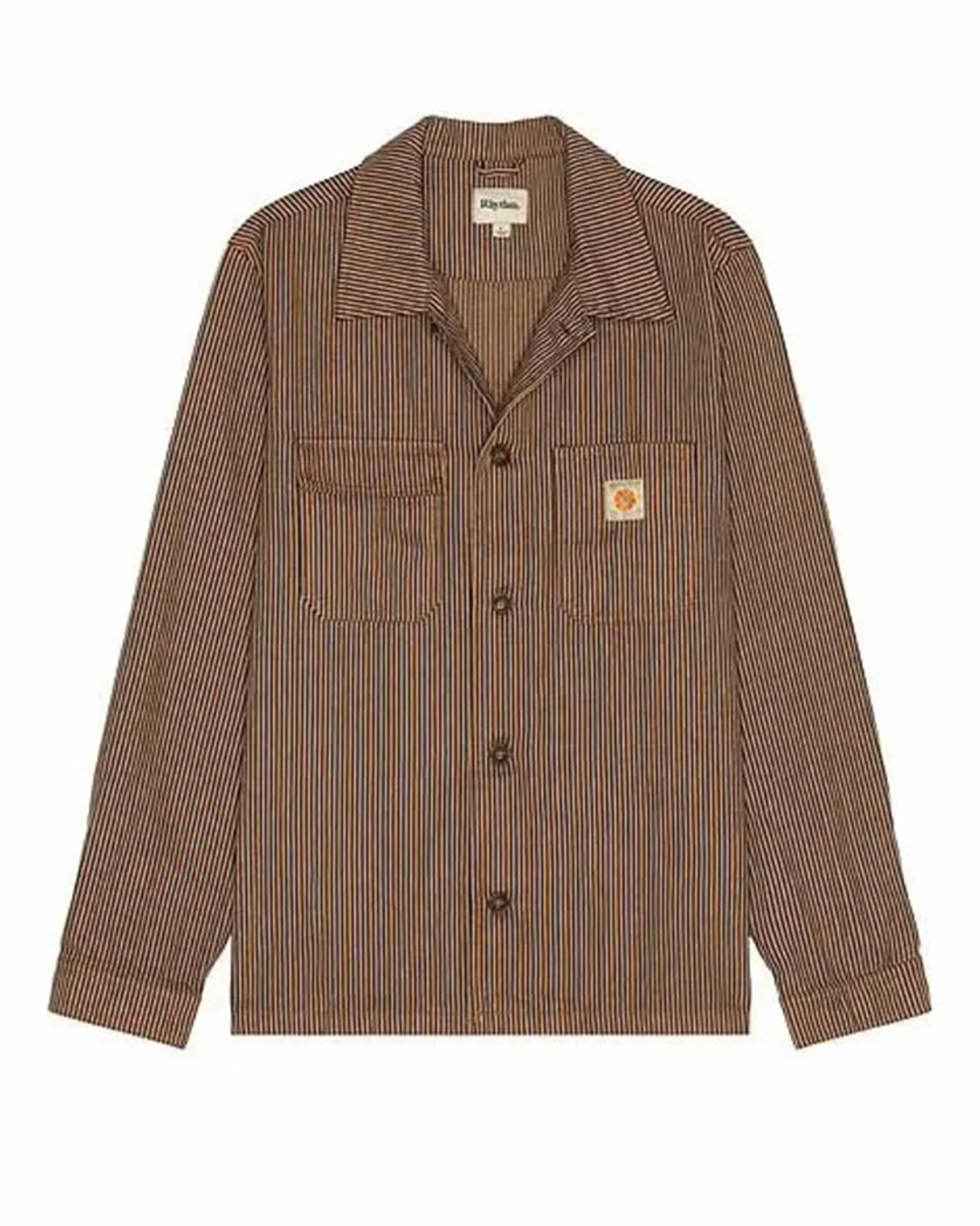 Rhythm Hickory Stripe Work Shirt