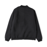Roark Men's Layover Bomber jacket shown from the back on a white background.