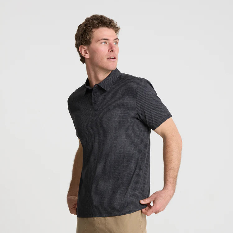 Roark Men's Bless Up Breathable Stretch Polo Shirt