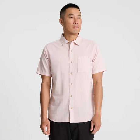 Roark Men's Made To Fade Short Sleeve Button Up