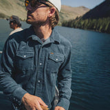 Seager Men's Reagan Pearl Snap Corduroy