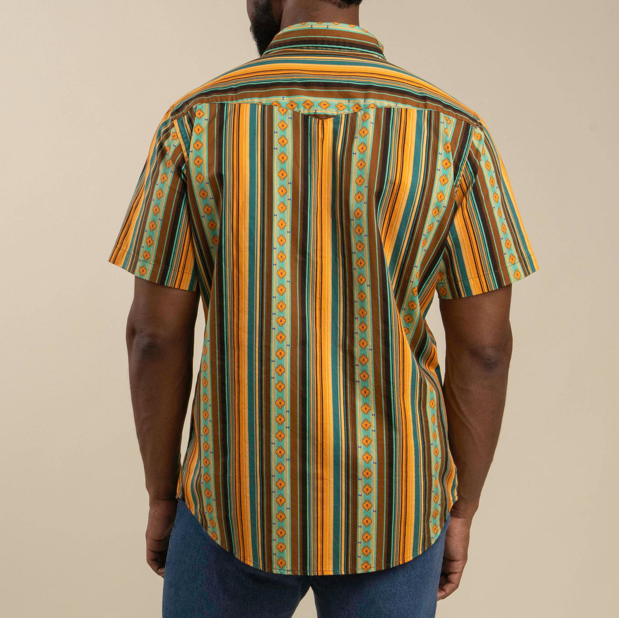 Sendero Serape Pearl Snap Short Sleeve