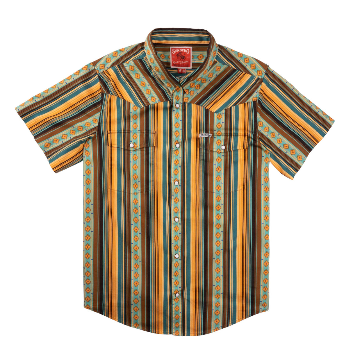 Sendero Serape Pearl Snap Short Sleeve