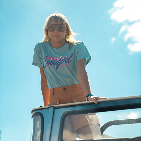 Sendero Coastal Cowgirl Crop Tee