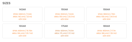 Code Foils AR Series Tail Wings & Cover