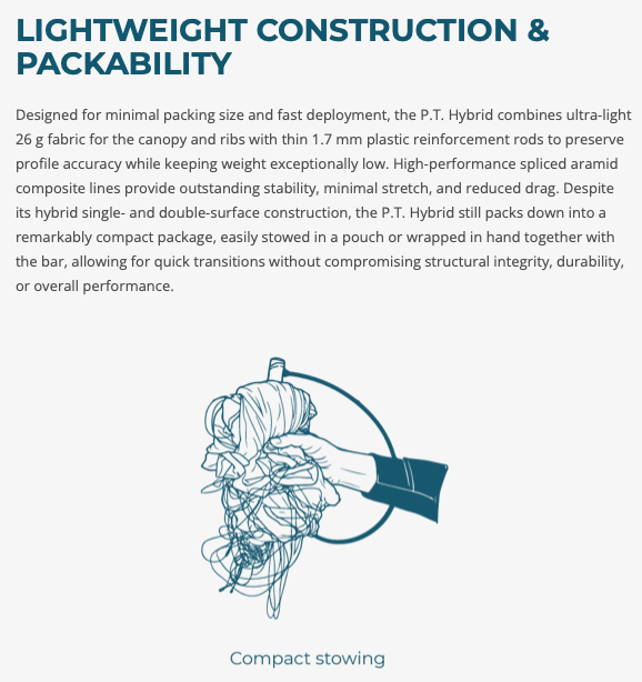 Triple Seven P.T. Hybrid Parawing