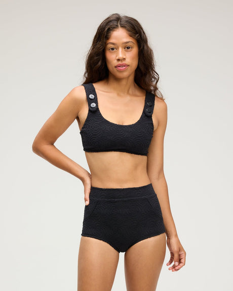Seea Georgia High Waist Bikini Bottom