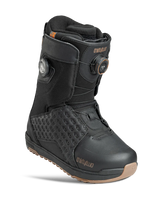 ThirtyTwo Men's Lashed Double BOA black snowboard boot with gum rubber sole