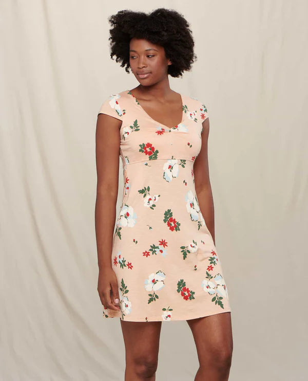 Toad & Co. Rosemarie Dress - Buckthorn Floral Print