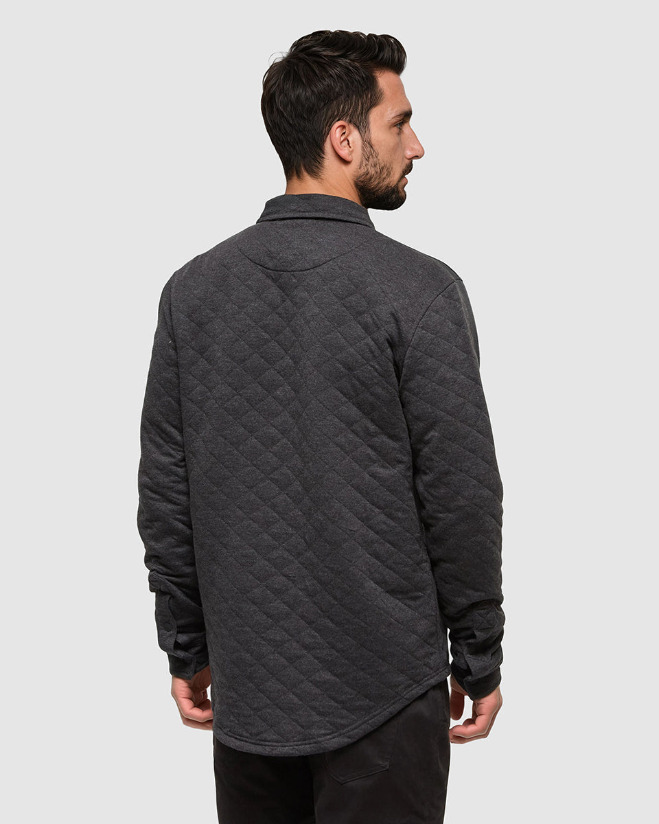 TenTree M Quilted Colville Shacket
