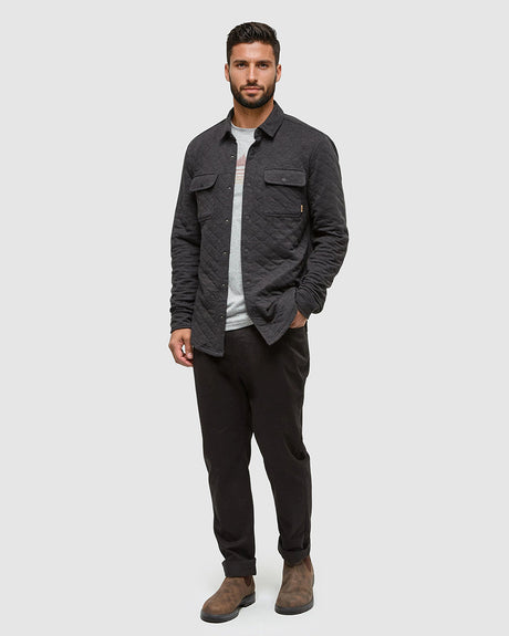 TenTree M Quilted Colville Shacket