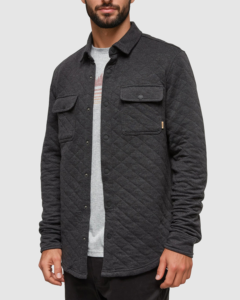 TenTree M Quilted Colville Shacket