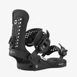 Union Trilogy women's snowboard binding in all-black with ratchet straps and vented highback