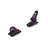 Marker Griffon 13 ID Ski Bindings - Black/Purple