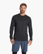 Vuori Long Sleeve Tradewind Performance Tee - Black Heather