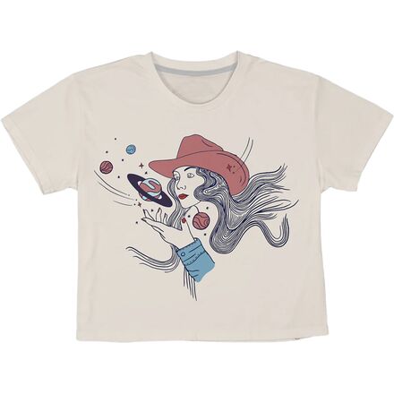 Sendero Cosmic Cowgirl Crop Tee