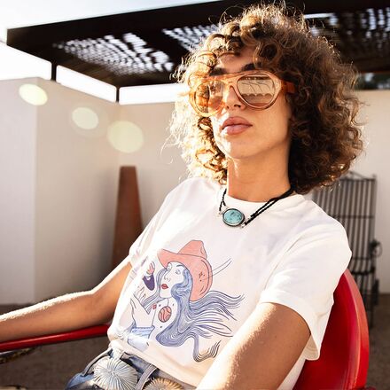 Sendero Cosmic Cowgirl Crop Tee