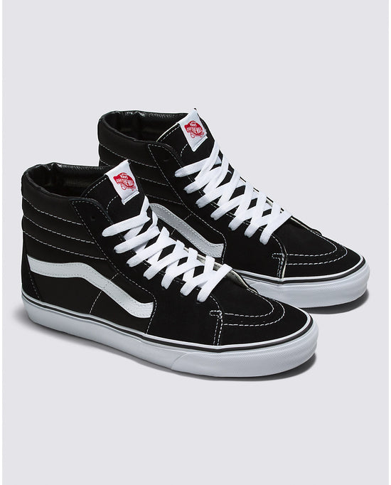 Vans Sk8-Hi Shoe - Black/Black/White