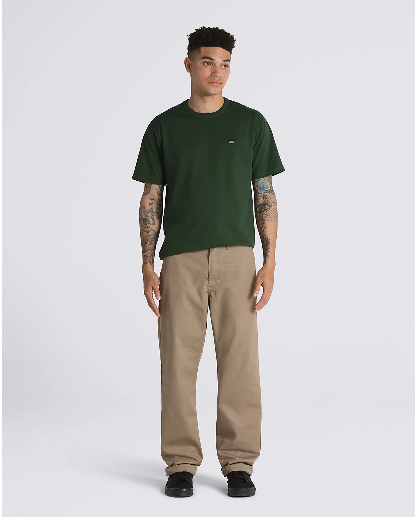 Vans Authenic Chino Baggy Pant Canteen – Cheapskates