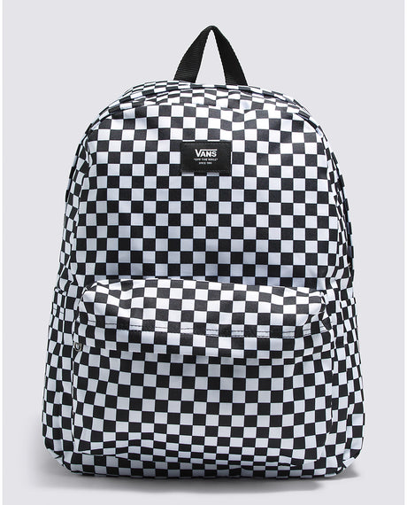 Vans Old Skool H20 Check Backpack - BLACK/WHITE