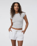Vuori W Short Sleeve Halo Baby Tee