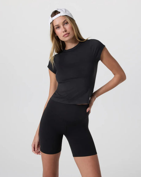 Vuori W Short Sleeve Halo Baby Tee