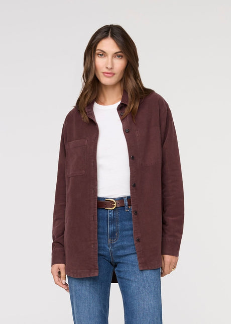 Duer Women's No Sweat Moleskin Overshirt