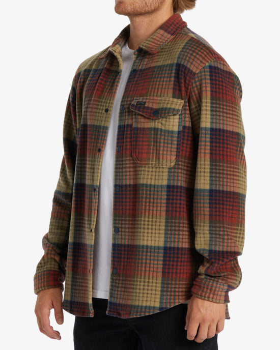 Billabong A/Div Furnace Flannel Shirt - Gravel