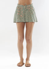 Amuse Society Im A Babe Woven Short - Palm