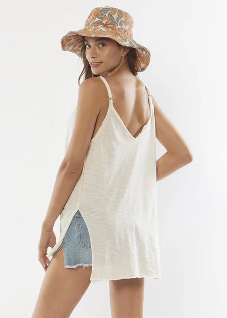 Amuse Society Keeping It Cool Knit Tank - Sandy