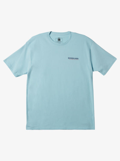 Quiksilver Waterman Choppy Seas T-Shirt - Aquatic 