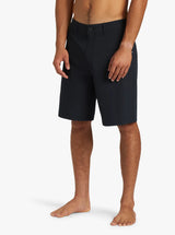 Quiksilver Everyday Union Heather Amphibian 20" Hybrid Shorts - Black