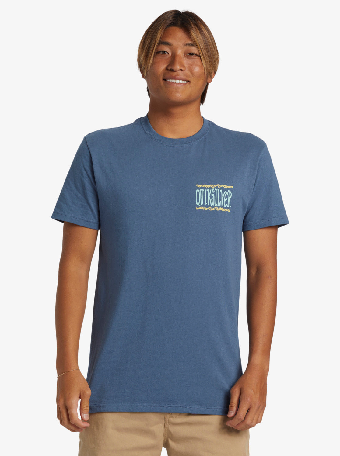 Load image into Gallery viewer, Quiksilver Taking Roots T-Shirt - Bering Sea
