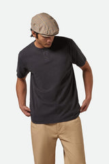 Brixton Men's Vintage Reserve Short Sleeve Henley